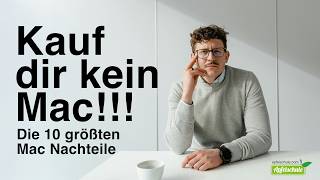 Warum du auf KEINEN FALL einen Mac kaufen solltest 😱 10 Nachteile #macbook