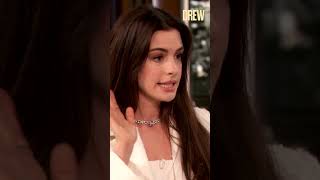 Anne Hathaway Reveals Psychic Said She'd be a "Drew Barrymore" | The Drew Barrymore Show | #Shorts
