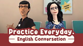 A Dialogue between Two Friends about Learn English | English Conversation Practice Everyday.