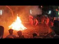 fire entry of kandanar kelan theyyam at kannur kandanar kelan theyyam കണ്ടനാർ കേളൻ തെയ്യം