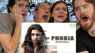 Phobia Official Trailer REACTION!!! | Radhika Apte