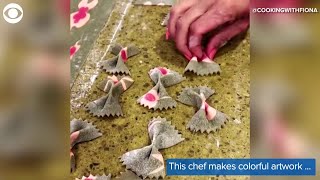 WEB EXTRA: Colorful Pasta Art