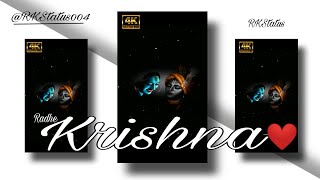 🌹🌼 Radha Krishna Status || 🌼🌹 Radha Krishna 4k Full Screen Whatsapp Status Video || #radhakrishna