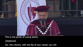 Commencement 2023: Chancellor Subbaswamy