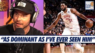 Why Joel Embiid Needs The Ball In His Hands (Even When Harden Returns) | JJ Redick Reacts