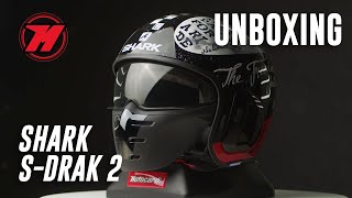 Unboxing casco SHARK S-DRAK 2, estilo CAFE RACER 👨‍🦰