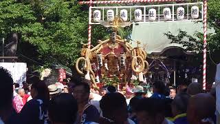 令和5年。神奈川県平塚市夕陽ケ丘・須賀・三嶋神社例大祭