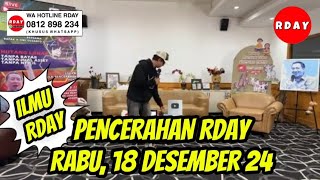 PENCERAHAN RDAY, RABU 18 DESEMBER 24