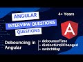 Debounce, Filter & API Calls in Angular  | Angular Interview Questions Explained 🚀