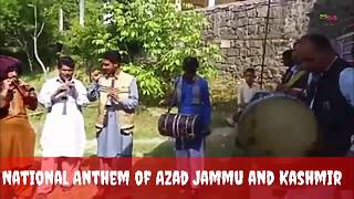 National Anthem of Azad Kashmir (AJK)