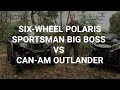 On test - Six-wheel Polaris Sportsman Big Boss v Can-Am Outlander