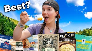 Taste Testing the Most Popular Backpacking Meals!
