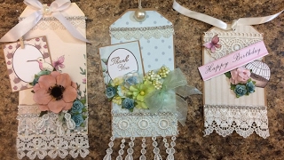 TUTORIAL TAG MAKING AND HOW TO USE THEM  DESIGNS BY SHELLIE