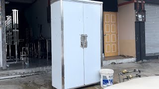 How to make Stainless Steel Cabinet | Huge Cabinet