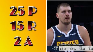 Nikola Jokić highlights vs the Phoenix Suns