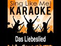 das liebeslied karaoke version