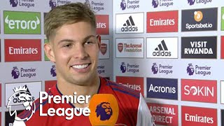 Emile Smith Rowe enjoyed Arsenal win, Bukayo Saka partnership | Premier League | NBC Sports