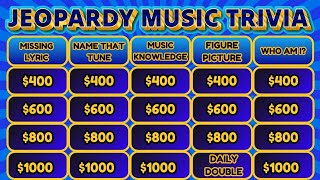 Can You Answer These Jeopardy Music Trivia Questions ?