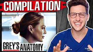 Doctor Mike Reacts To Grey's Anatomy Compilation