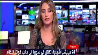 فضيحة ,شاهد ماذا فعلت مذيعة قناة العربية الحدث على الهواء مباشرة