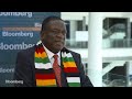 Zimbabwe President Mnangagwa on U.S. Relations, Domestic Reforms, Economy