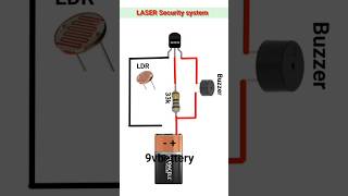 laser security system#youtubeshorts #electronic #shortsvideo #vairal