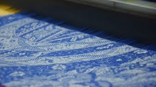 Tissage sur Métier à Tisser Jacquard