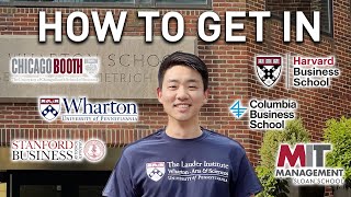 Tips For Getting Into Your DREAM MBA School! (From a Wharton and Columbia Admit)