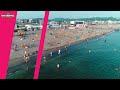 ドローン空撮【由比ヶ浜 海水浴場】鎌倉で夏恋しょうぜ！4k drone japan