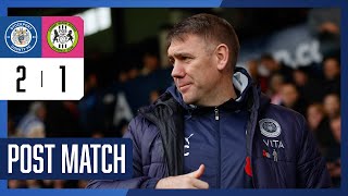 Dave Challinor Post-Match Interview - Forest Green Rovers