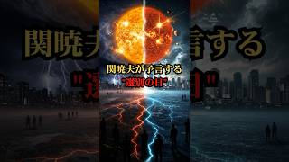 関暁夫が予言する選別の日【都市伝説 怖い話 ミステリー 怪談 オカルト】【予告編】