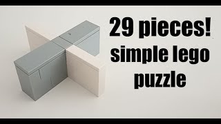 A super simple 29 piece lego puzzle that anyone can make!