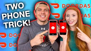 How To Use TWO PHONES With Doordash To DOUBLE Your Earnings!