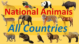 National Animals of all Countries | Flags | Scientific Name | National animals of the World