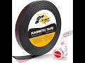 Flexible Adhesive Magnetic Tape | Product Review