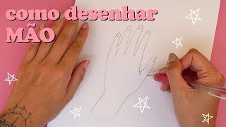 COMO DESENHAR MÃO | super fácil :)