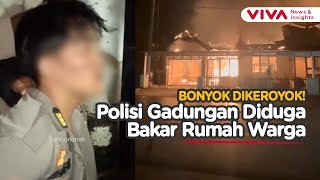 Polisi Gadungan Babak Belur Diamuk Massa usai Diduga Bakar Rumah Warga