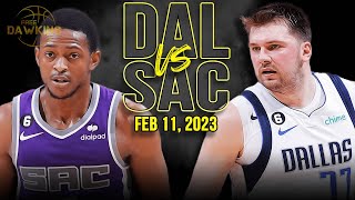 Dallas Mavericks vs Sacramento Kings Full Game Highlights | Feb 11, 2023 | FreeDawkins