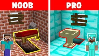 Minecraft NOOB vs PRO: PRISON SECRET ESCAPE in minecraft / Animation