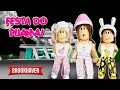 AS MENINAS FIZERAM UMA FESTA DO PIJAMA, MAS FICARAM COM MEDO | Historinhas Brookhaven RP🏡 Roblox