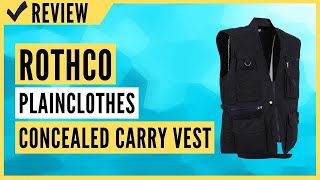 Rothco Plainclothes Concealed Carry Vest Review