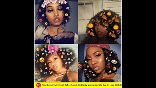 New Emoji Hair Trend Takes Social Media By Storm And We Are In Love With It