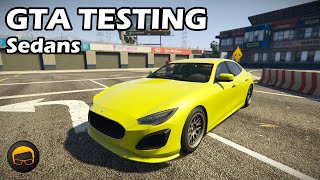 Fastest Sedans (2024) - GTA 5 Best Cars Tier List