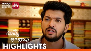 Nuvve Kavali- Highlights of the day | Watch full EP Sun NXT | 07 Jan 2025 | Gemini TV