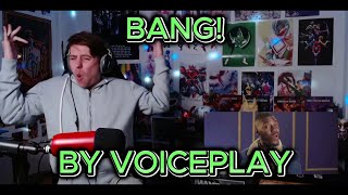 ADD HIM TO THE GROUP!!!!!! Blind reaction to VoicePlay Ft. DeeJay Young - BANG!