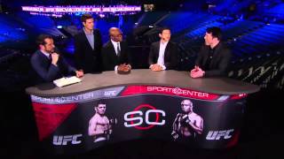 SHARING THE #LUB ON SC ANDERSON SILVA \u0026 CHAEL SONNEN UFC 183