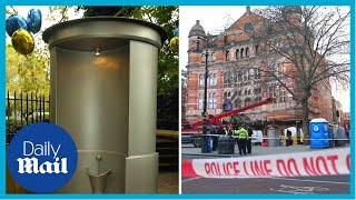 Man crushed to death by hydraulic urinal in London