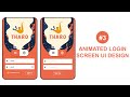 #3 Animated Login Screen UI Design | React Native tutorial for beginner