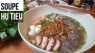 สูตรเฝอเวียดนาม -Soupe vietnamienne (  Hủ Tiếu )