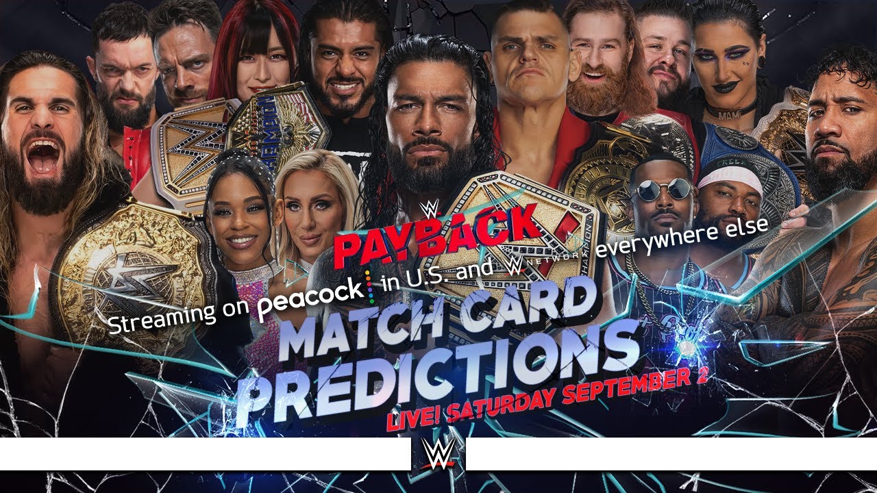 WWE Payback 2023 - Early Card [v2] - YouTube